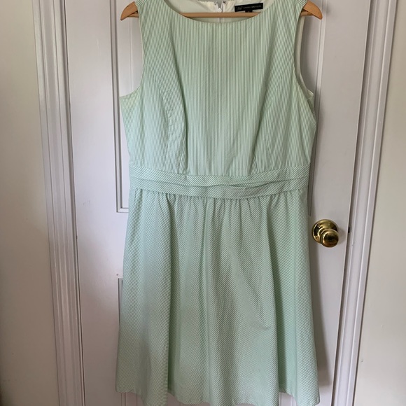 Brooks Brothers Dresses & Skirts - Brooks Brothers Green Seersucker Dress